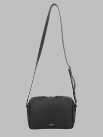 Tom Ford Men's Borsa Tracolla in Pelle Martellata Black