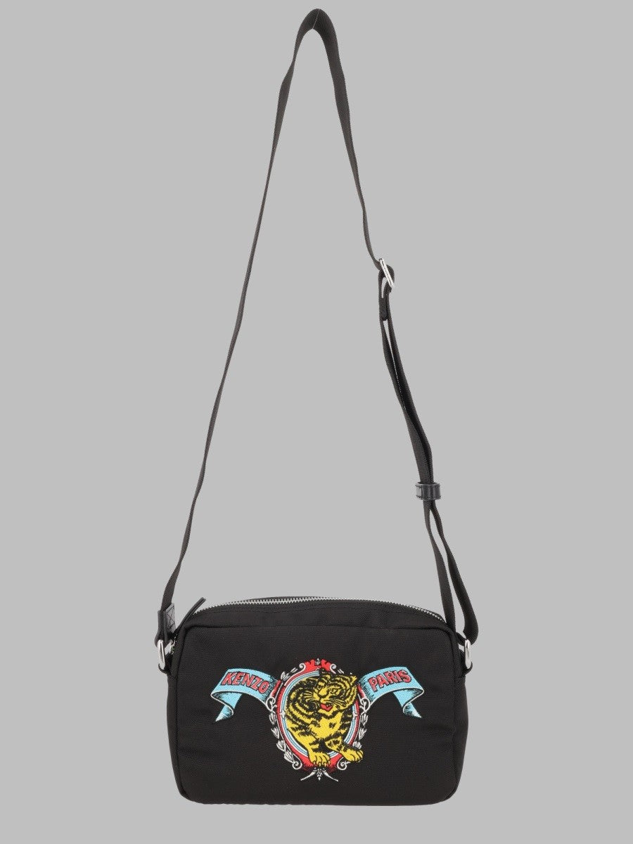 Kenzo Men's Borsa Tracolla Jumping Tiger Black
