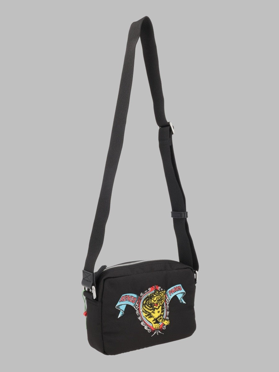 Kenzo Men's Borsa Tracolla Jumping Tiger Black