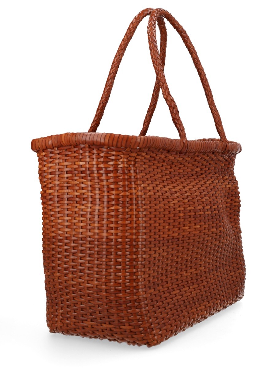 Dragon Diffusion Women's Borsa Weave Large Beige