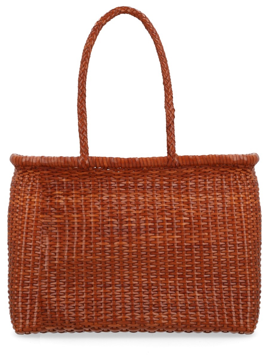 Dragon Diffusion Women's Borsa Weave Large Beige