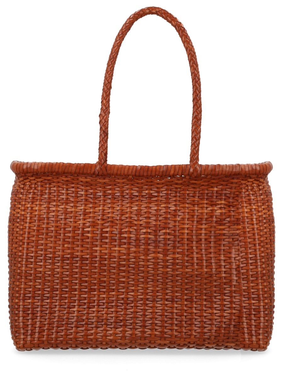 Dragon Diffusion Women's Borsa Weave Large Beige
