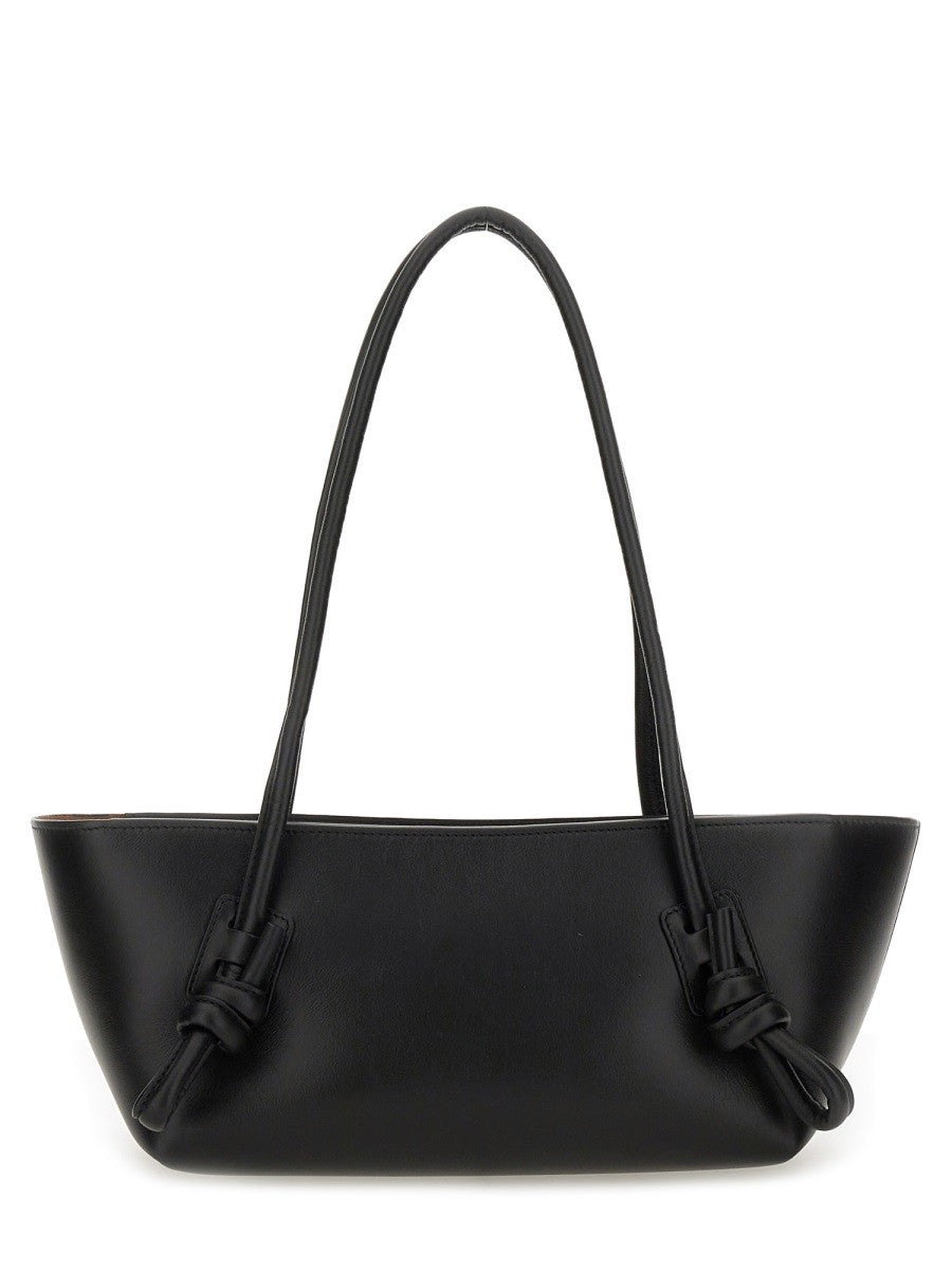 Hereu Women's Borsa Baguette Fleca Black Hereu