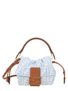 Fendi Women's Baguette Soft Small Bag Blue