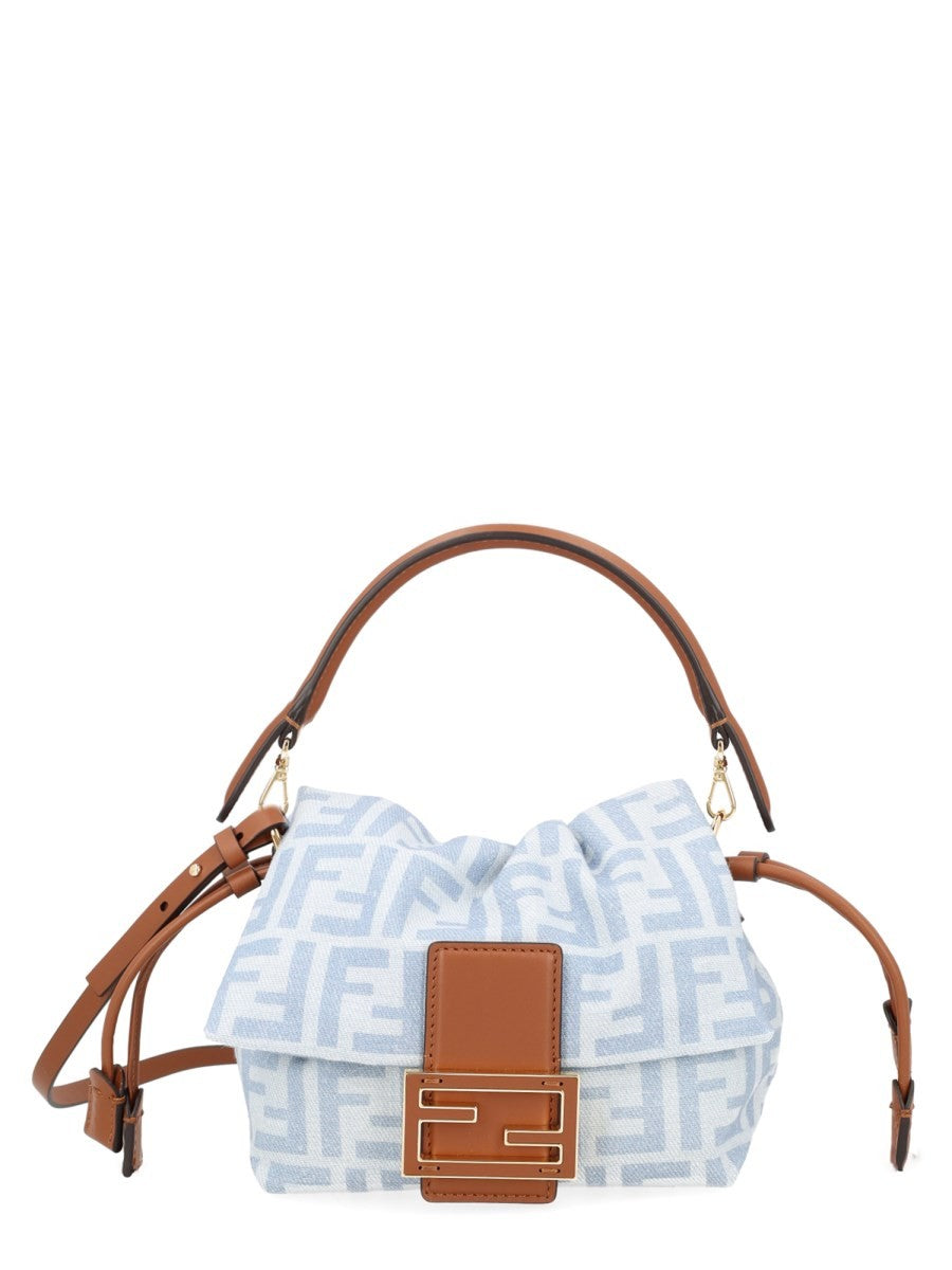 Fendi Women's Baguette Soft Small Bag Blue