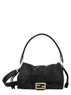 Fendi Women's Baguette® Soft Medium Bag Black