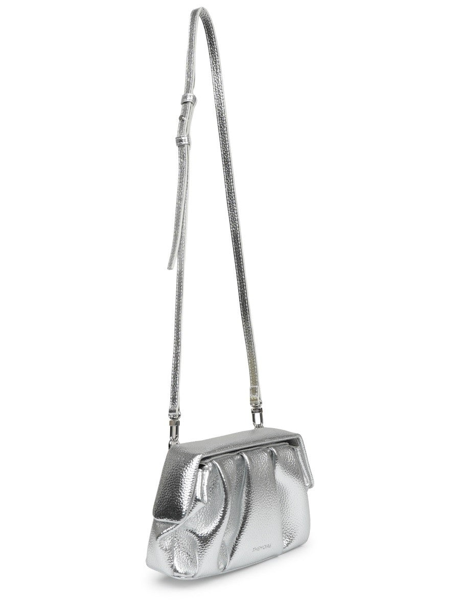 Themoirè Women's Borsa Bios Baguette Bottalato Silver