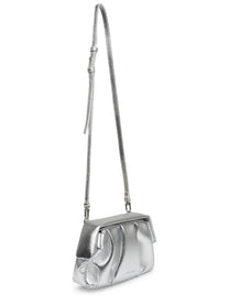 Themoirè Women's Borsa Bios Baguette Bottalato Silver