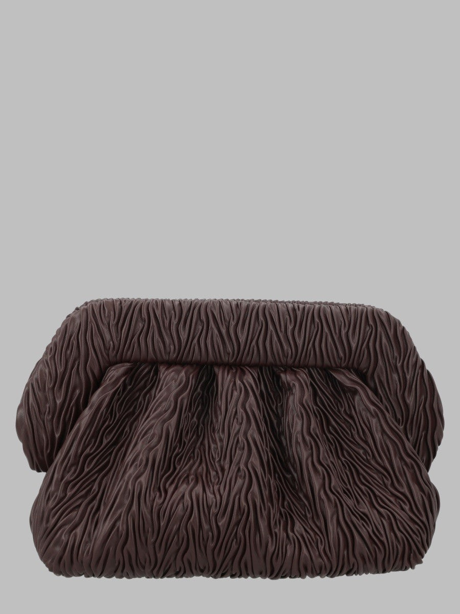 Themoirè Women's Borsa Bios Large Arricciata Brown