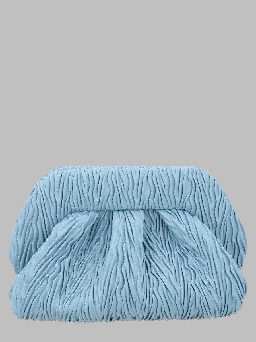 Themoirè Women's Borsa Bios Medium Arricciata Blue