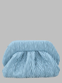 Themoirè Women's Borsa Bios Medium Arricciata Blue
