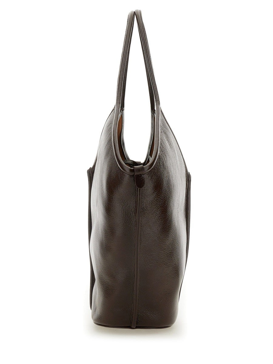 Hereu Women's Borsa Calella Distressed Brown Hereu