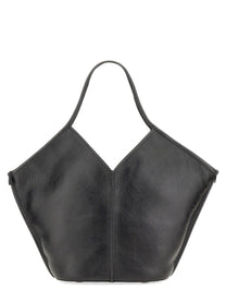 Hereu Women's Borsa Calella Distressed Black Hereu