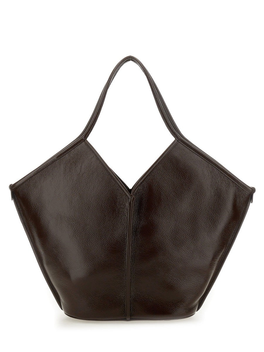 Hereu Women's Borsa Calella Distressed Brown Hereu