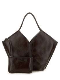 Hereu Women's Borsa Calella Distressed Brown Hereu