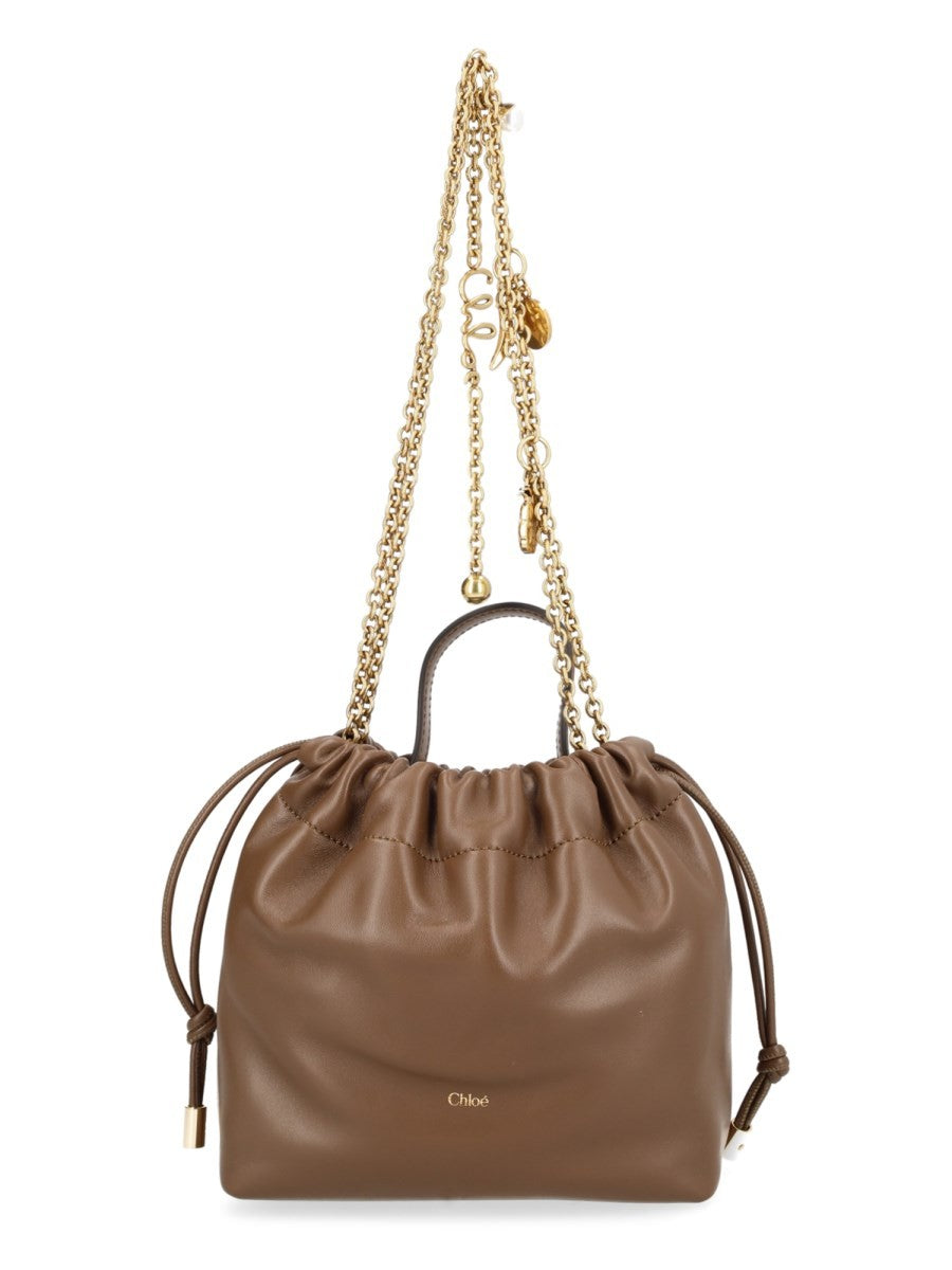 Chloé Women's Chloé Icons Bag with Chain Brown