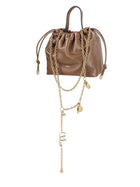 Chloé Women's Chloé Icons Bag with Chain Brown, view 3