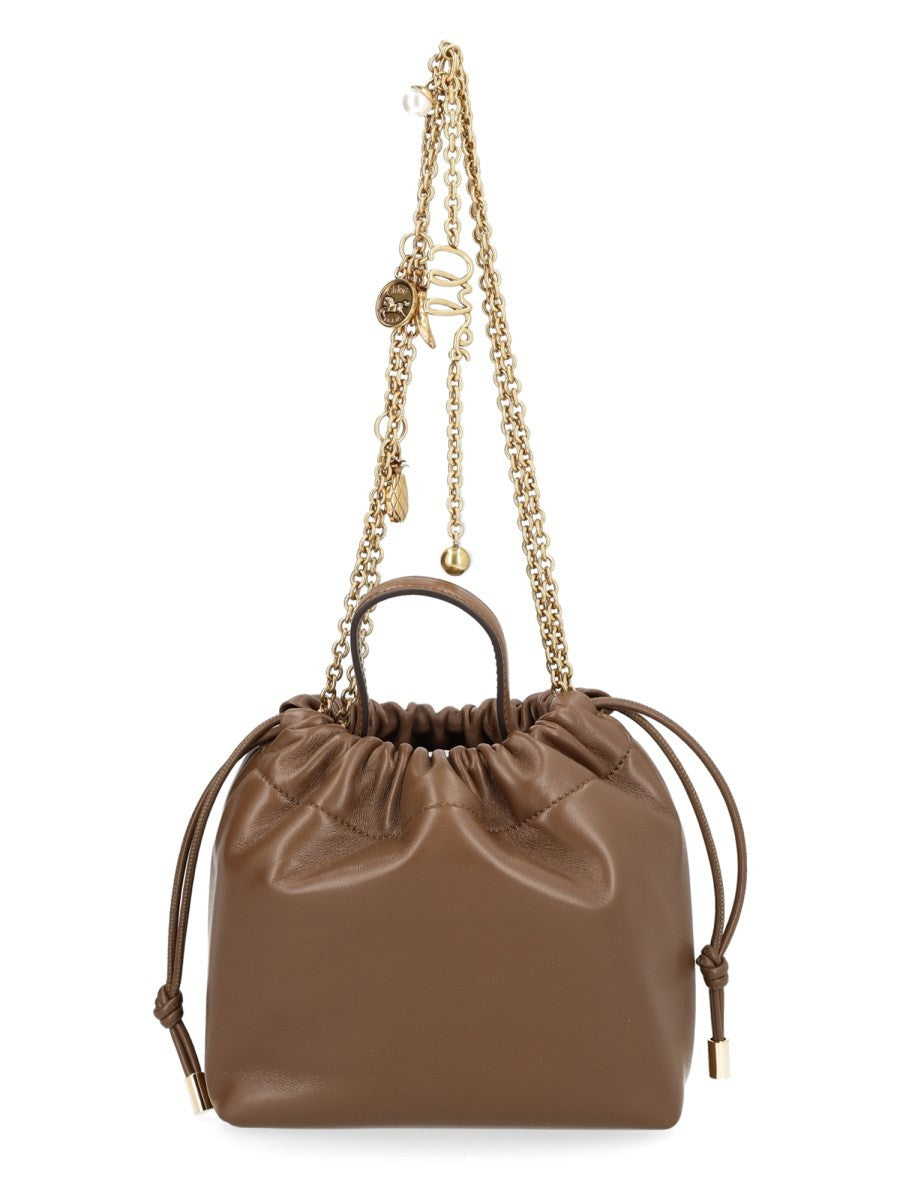 Chloé Women's Borsa Chloé Icons Con Catena Brown
