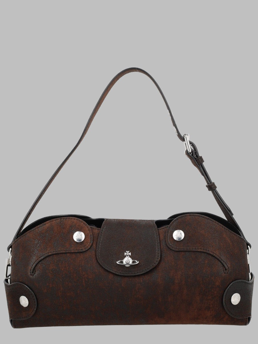 Vivienne Westwood Women's Borsa Clutch Wilma Brown