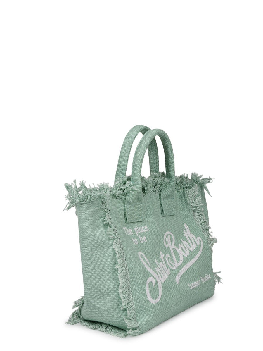 Mc2 Saint Barth Women's Borsa Colette in Canvas Green