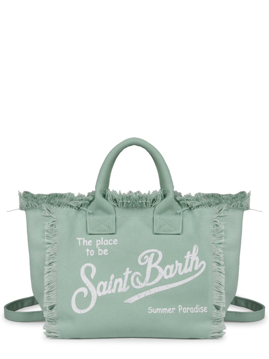 Mc2 Saint Barth Women's Borsa Colette in Canvas Green
