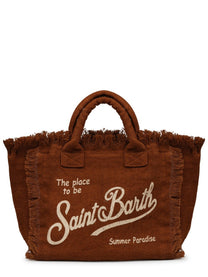Mc2 Saint Barth Women's Borsa Colette in Lino Brown