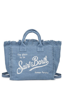 Mc2 Saint Barth Women's Borsa Colette in Lino Blue