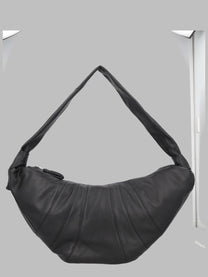 Lemaire Women's Borsa Croissant Large Black