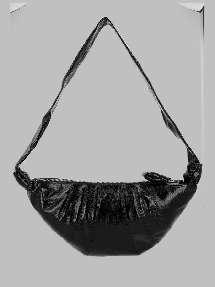 Lemaire Women's Borsa Croissant Medium Black