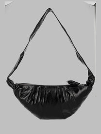 Lemaire Women's Borsa Croissant Medium Black