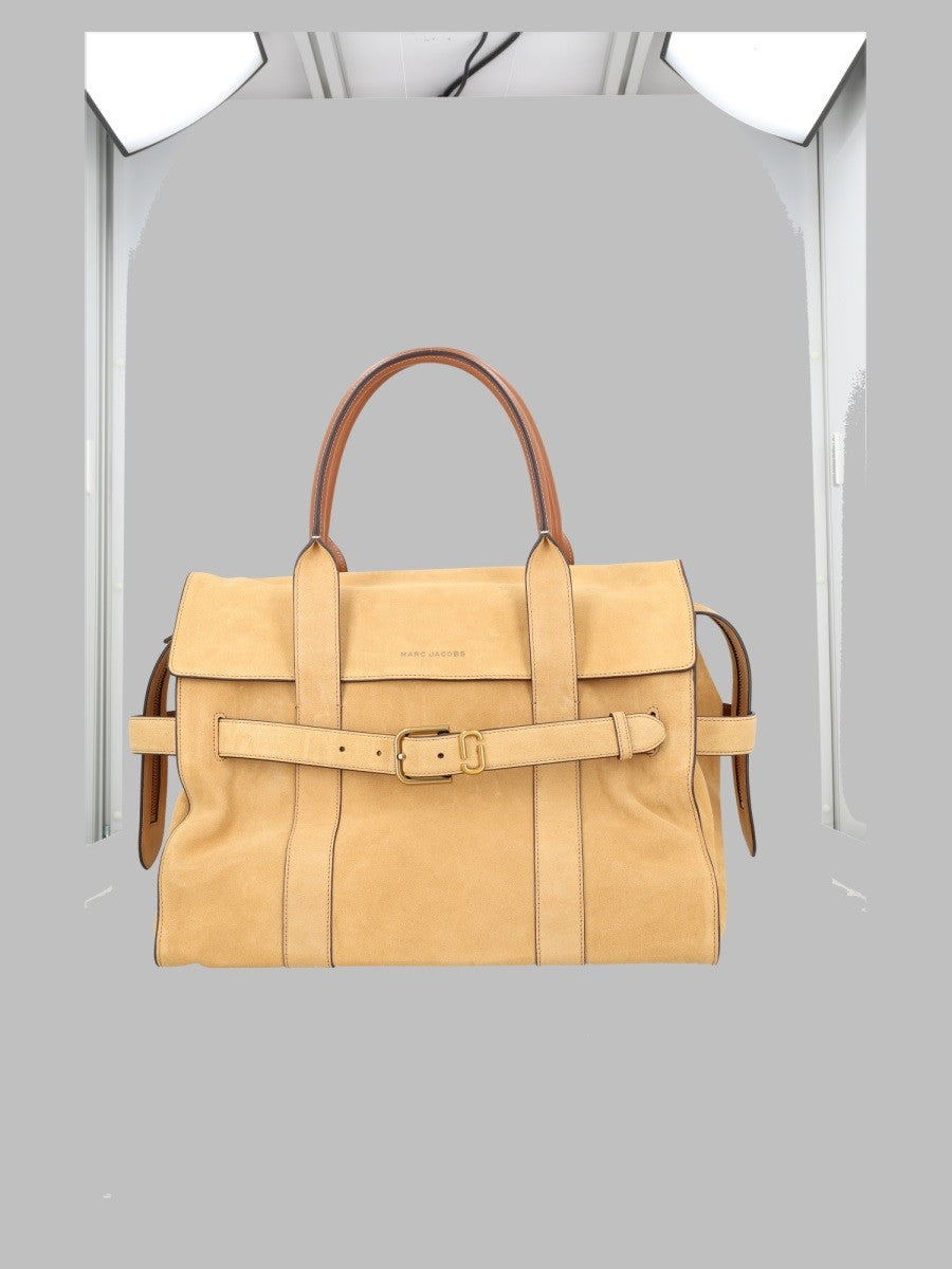 Marc Jacobs Women's Borsa Dakota in Suede Beige