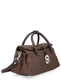 Zanellato Women's Borsa Dotta Vimini Small Brown