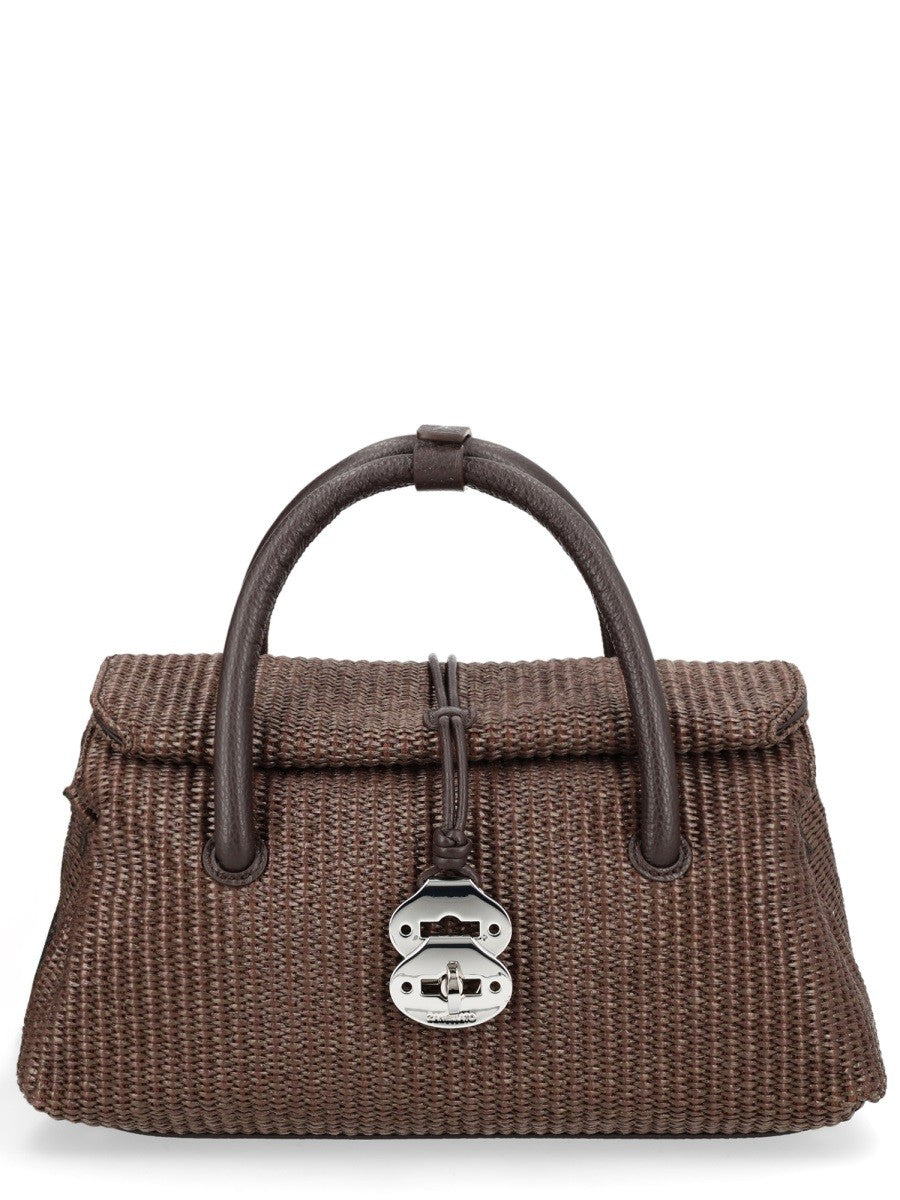 Zanellato Women's Borsa Dotta Vimini Small Brown