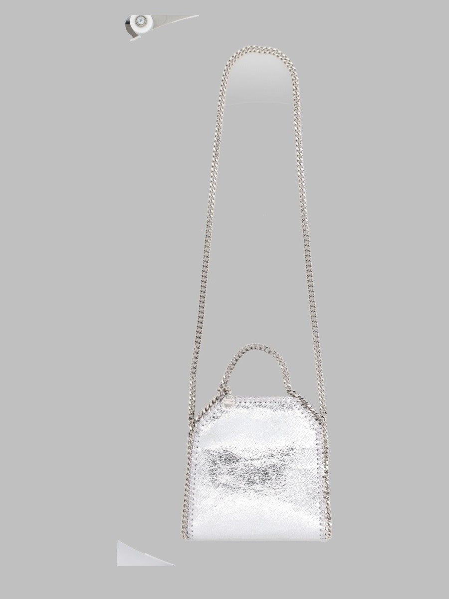 Stella McCartney Women's Borsa Falabella Micro Silver