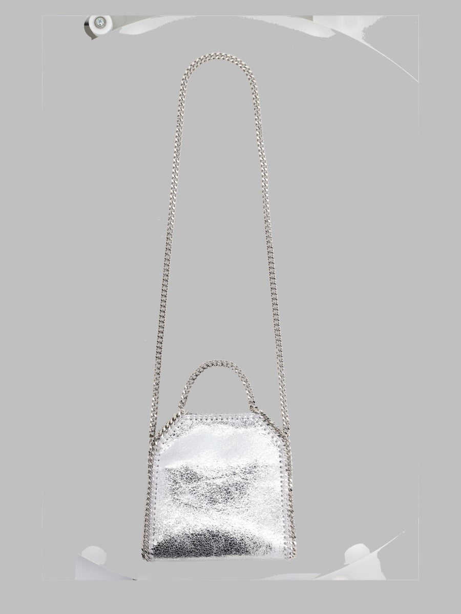 Stella McCartney Women's Borsa Falabella Micro Silver