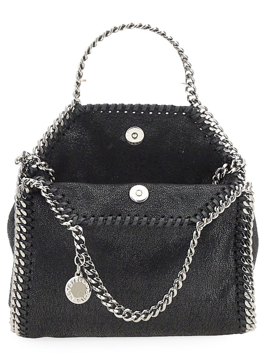 Stella McCartney Women's Tote Falabella Tiny Bag Black, view 3
