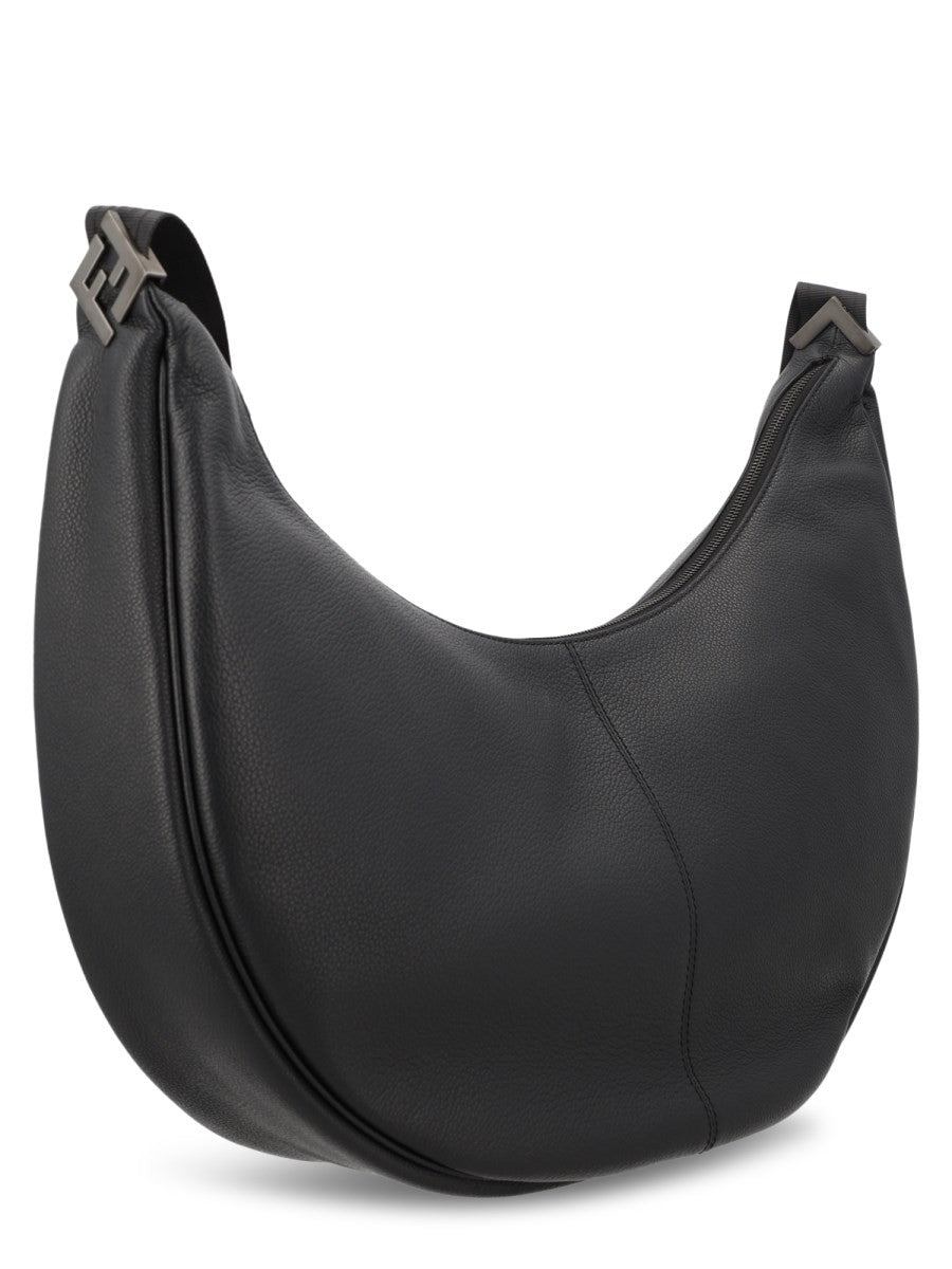 Fendi Men's Borsa Fendi Melon Large Black