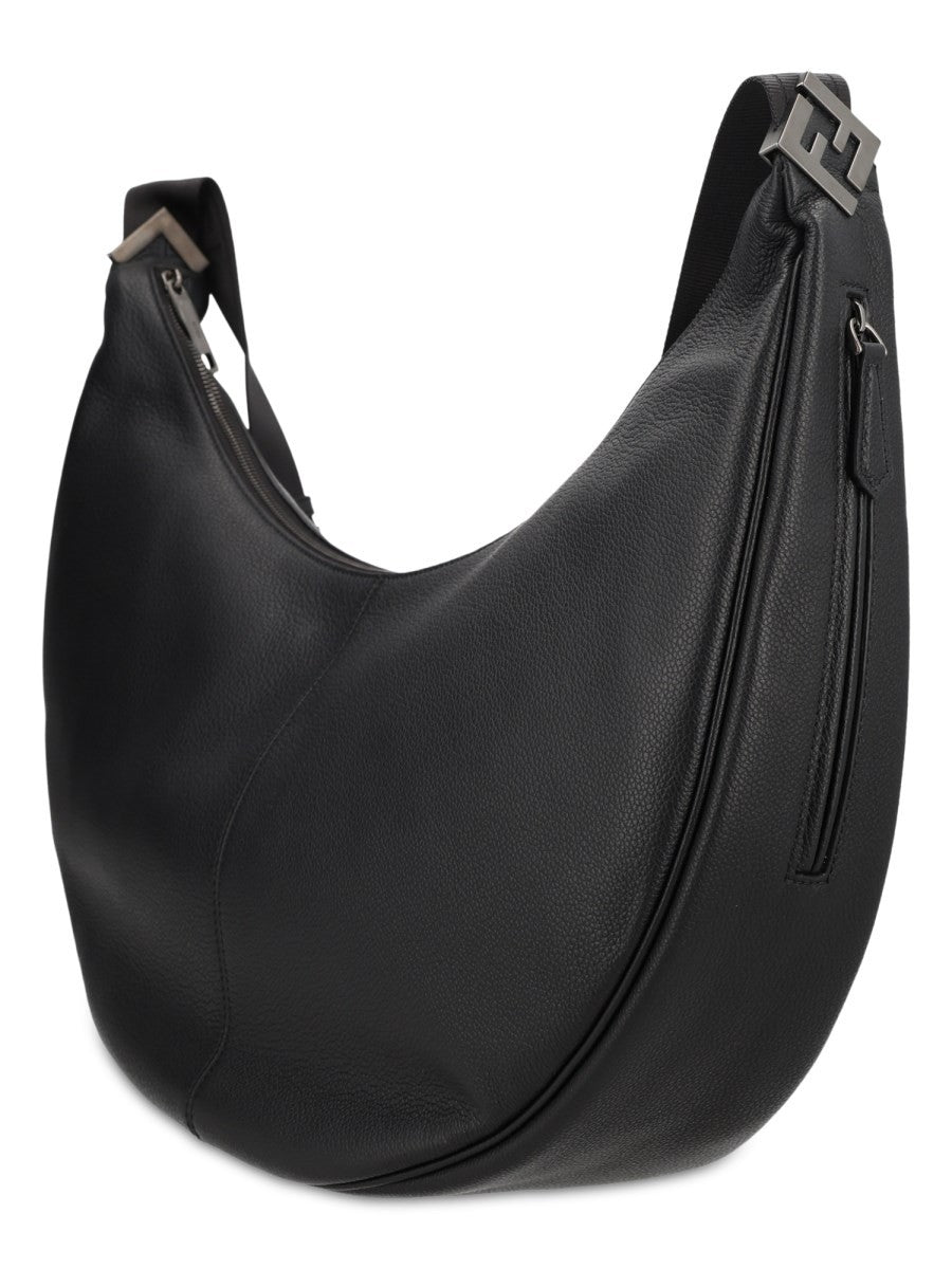 Fendi Men's Borsa Fendi Melon Large Black