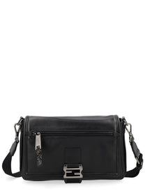 Fendi Men's Borsa Flux Messenger Black