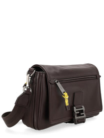 Fendi Men's Borsa Flux Messenger Brown