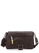 Fendi Men's Flux Messenger Bag Brown