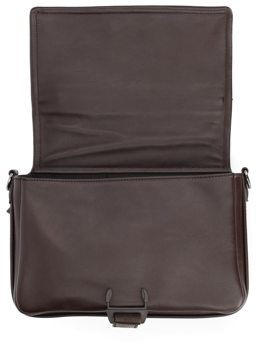 Fendi Men's Borsa Flux Messenger Brown