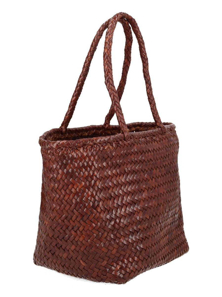 Dragon Diffusion Women's Borsa Grace Basket Small Brown