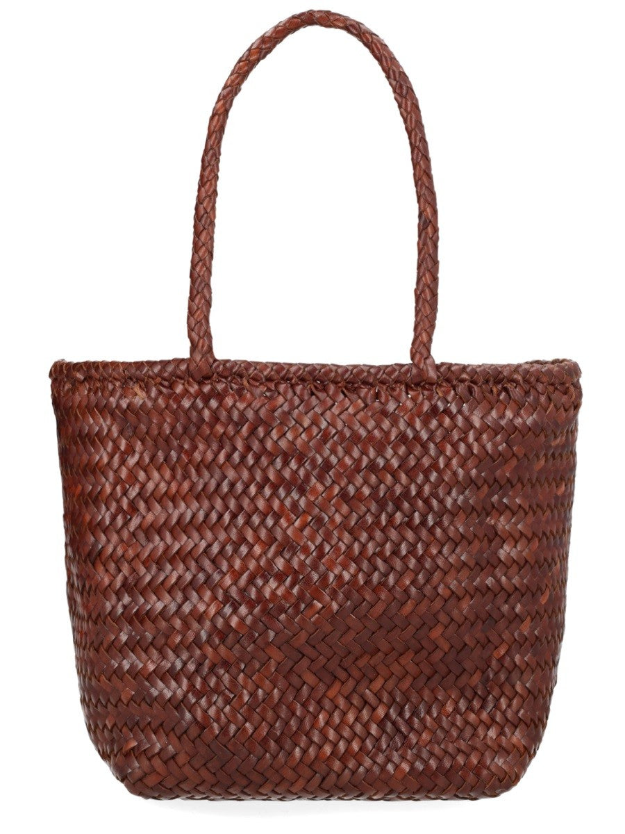 Dragon Diffusion Women's Borsa Grace Basket Small Brown
