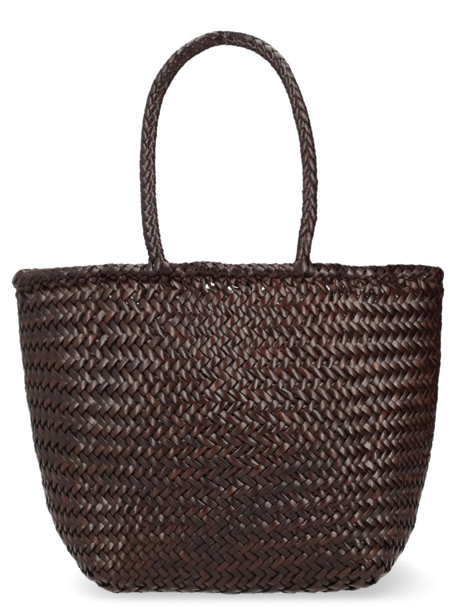 Dragon Diffusion Women's Borsa Grace Basket Small Brown