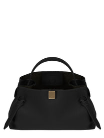 Yuzefi Women's Borsa Gyoza in Pelle Black