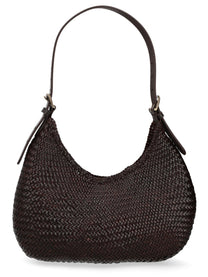 Dragon Diffusion Women's Borsa Half Moon Brown