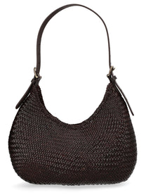 Dragon Diffusion Women's Borsa Half Moon Brown