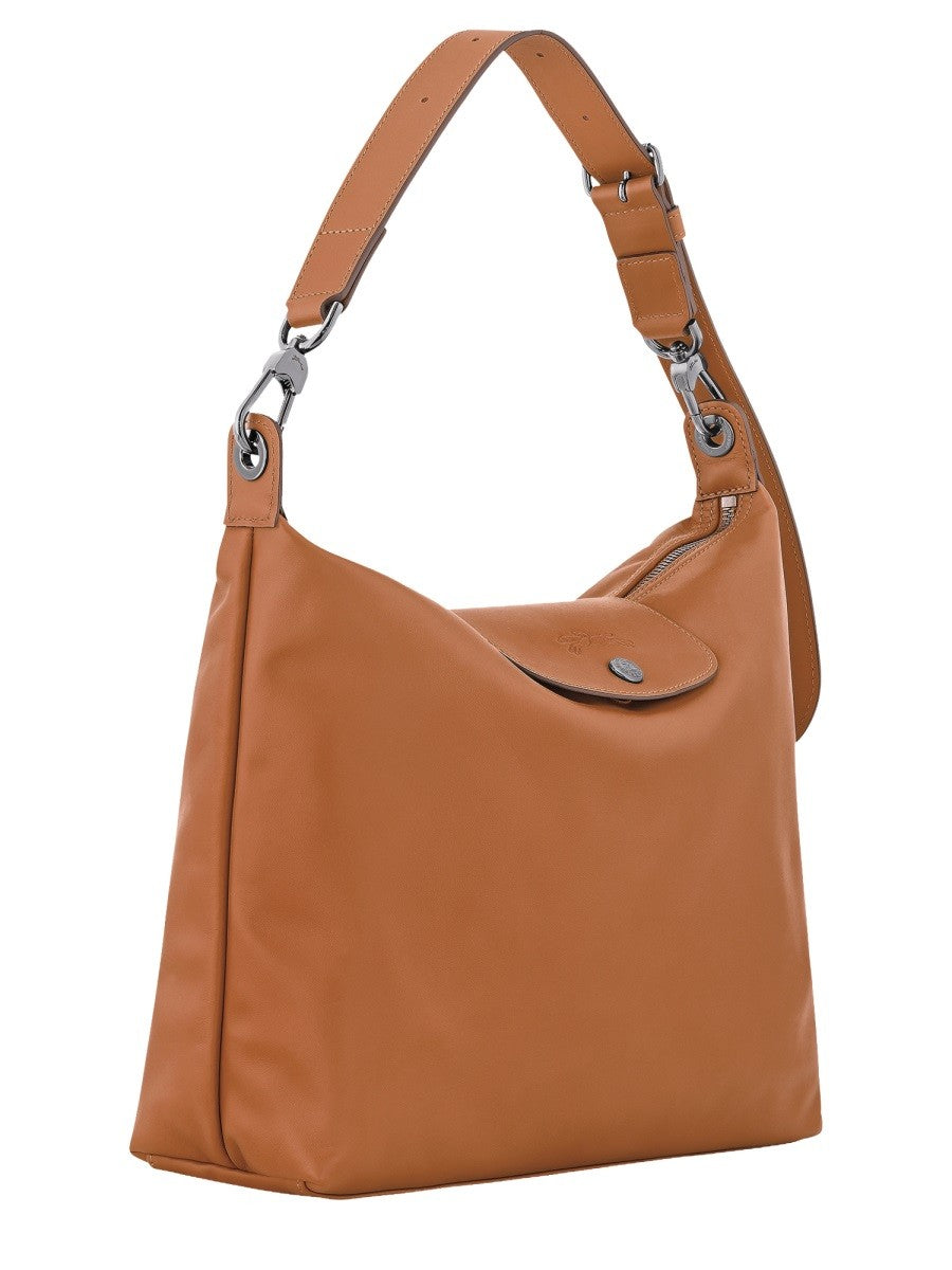 Longchamp Women's Borsa Hobo LE Pliage Xtra Medium Brown