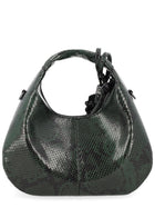Ganni Women's Hobo Mini Bag Green, view 3